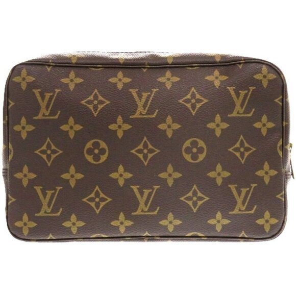 LOUIS VUITTON Brown Monogram Pouch - Picture 3 of 8